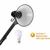 Bostitch Swing Arm Desk Lamp with Clamp, Black 2