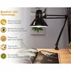 Bostitch Swing Arm Desk Lamp with Clamp, Black 3