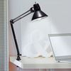 Bostitch Swing Arm Desk Lamp with Clamp, Black 7