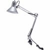 Bostitch Swing Arm Desk Lamp with Clamp, Silver 1