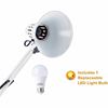 Bostitch Swing Arm Desk Lamp with Clamp, White 2