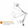 Bostitch Swing Arm Desk Lamp with Clamp, White 6