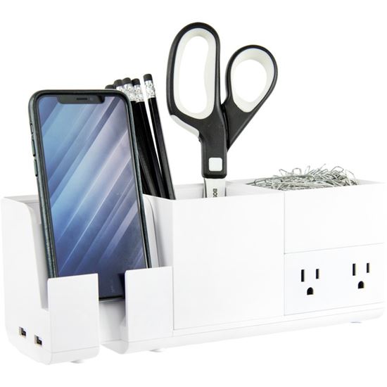 Bostitch Konnect Desk Organizer with Power Station 1