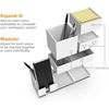 Bostitch Konnect Desk Organizer with Power Station 7