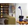 Bostitch Desk Lamp with Storage Cup, Navy 5
