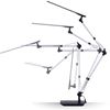 Bostitch Dual Swing Arm Desk Lamp, Black 2