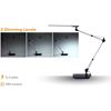 Bostitch Dual Swing Arm Desk Lamp, Black 3
