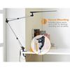 Bostitch Dual Swing Arm Desk Lamp, Black 7