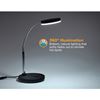 Bostitch Metal Gooseneck Desk Lamp, Black 2