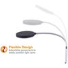 Bostitch Metal Gooseneck Desk Lamp, Black 3