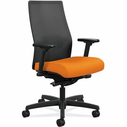 HON Ignition Black Mesh Back Chair - Fabric Seat 1