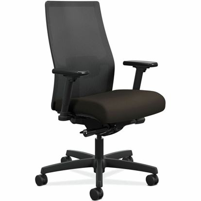 HON Ignition Black Mesh Back Chair - Fabric Seat 1