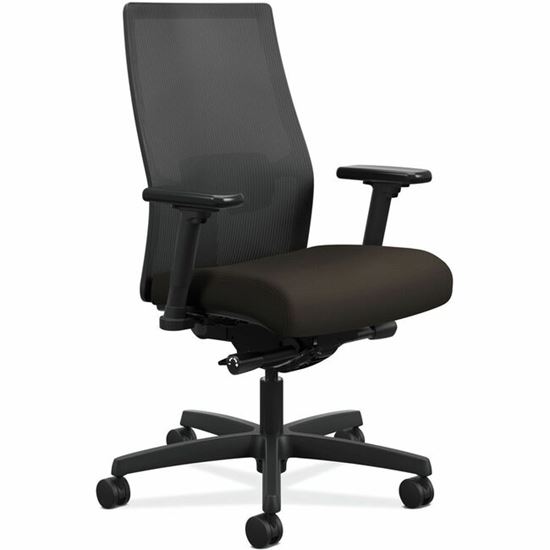 HON Ignition Black Mesh Back Chair - Fabric Seat 1