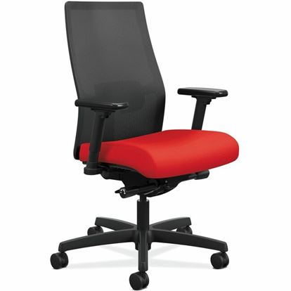 HON Ignition Black Mesh Back Chair - Fabric Seat 1