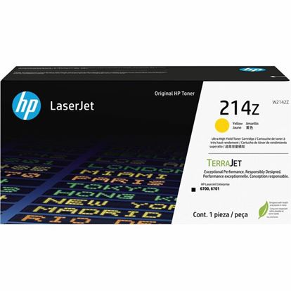 HP 214Z Original Laser Toner Cartridge - Yellow Pack 1