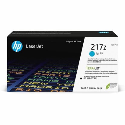 HP 217Z Original Laser Toner Cartridge - Cyan Pack 1