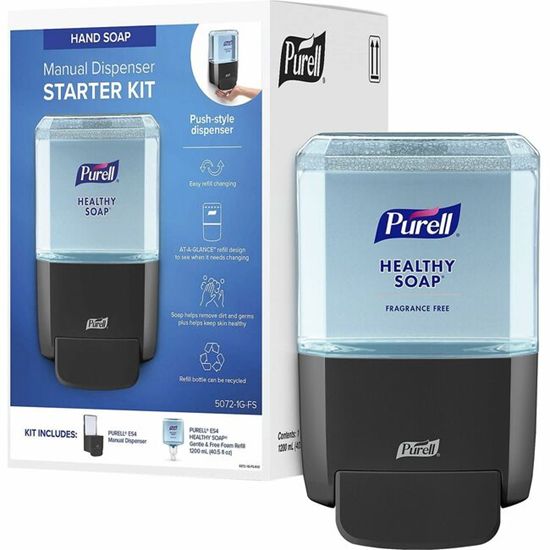 Gojo® ES4 Push-Style Soap Dispenser Starter Kit 1