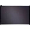Quartet® Prestige® Diamond Mesh Fabric Bulletin Board, 3' x 2', Gray with Aluminum Frame 5