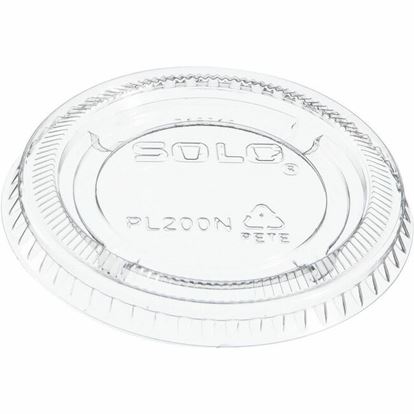 Solo 2 oz (59.1 mL) Clear Lid 1