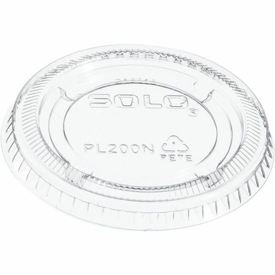 Solo 2 oz (59.1 mL) Clear Lid 1