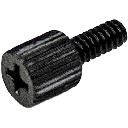 StarTech.com 6-32, 5/16in Long Black Metal Computer Case Thumbscrew â€" Pkg of 50 - Metal Thumbscrews - PC Case Thumbscrew - 8 mm (pack of 50 ) 1
