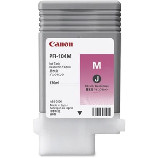 Canon PFI-104M Original Magenta Ink Cartridge 1