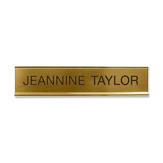 Xstamper Standard Aluminum Desk Sign 1