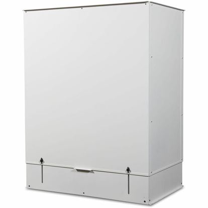 APC by Schneider Electric VED for 750mm Wide Short Range /Vertical Exhaust Duct Kit for SX Enclosure White 1