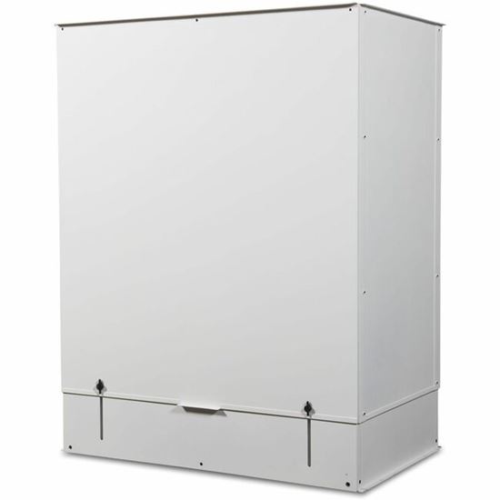 APC by Schneider Electric VED for 750mm Wide Short Range /Vertical Exhaust Duct Kit for SX Enclosure White 1