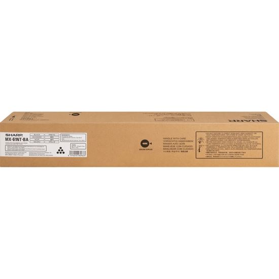 Sharp MX-61NT Original Laser Toner Cartridge - Black - 1 Each 1