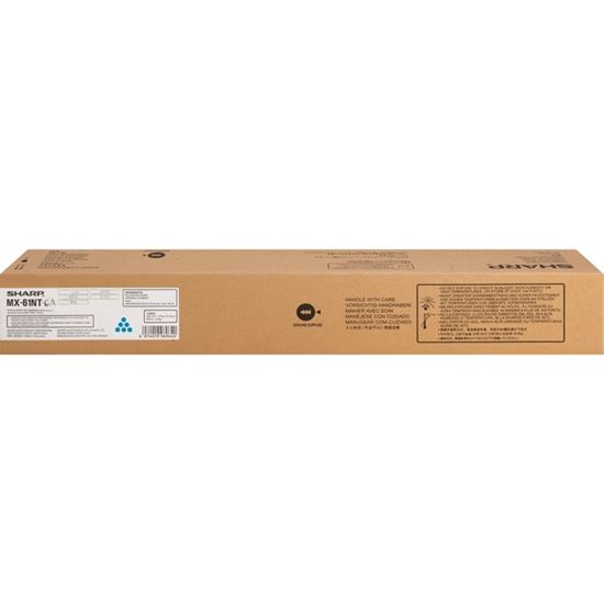 Sharp MX-61NT Original Laser Toner Cartridge - Cyan - 1 Each 1
