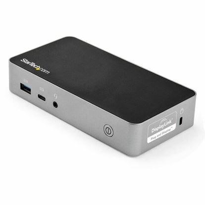 StarTech.com USB-C Dock - Dual Monitor 1080p HDMI Laptop Docking Station - 60W Power Delivery - 1x USB-C, 3x USB-A, GbE - Mac & Windows 1