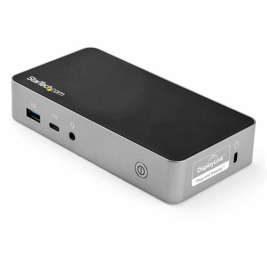 StarTech.com USB-C Dock - Dual Monitor 1080p HDMI Laptop Docking Station - 60W Power Delivery - 1x USB-C, 3x USB-A, GbE - Mac & Windows 1