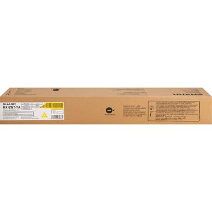 Sharp MX-61NT Original Laser Toner Cartridge - Yellow - 1 Each 1