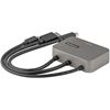 StarTech.com 3-in-1 Multiport to HDMI Adapter, 4K 60Hz USB-C, HDMI or Mini DP to HDMI Video Converter, Conference Room Digital AV Adapter 4