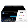 HP 508A Original Laser Toner Cartridge - Cyan, Magenta, Yellow - 3 / Pack 1
