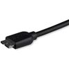 StarTech.com 1m (3ft) Slim SuperSpeed USB 3.0 A to Micro B Cable - M/M 2
