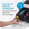 HP 134A Original Laser Toner Cartridge - Black Pack 3