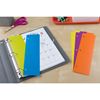 Avery&reg; Snap-In Plastic Bookmark Dividers, 5 Tabs, 1 Set, Multicolor (24908) 8