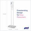 PURELL® ES10 Floor Stand with Automatic Dispenser 3