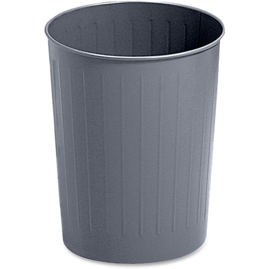 Safco Fire-safe Steel Round Wastebasket 1