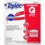 ZiplocÂ® Quart Storage Bags1