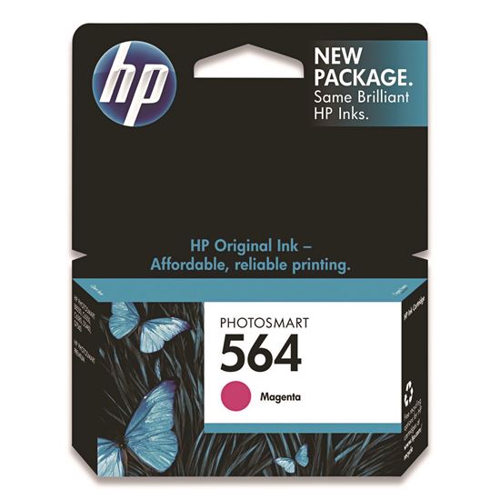 HP 564, (CB319WN) Magenta Original Ink Cartridge, 24/Carton1