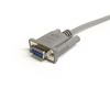 StarTech.com MXT100 serial cable Gray 70.9" (1.8 m) DB-9 2