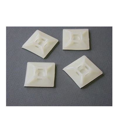 StarTech.com Self-adhesive Cable Tie Mounts - Pkg. of 100 White 1