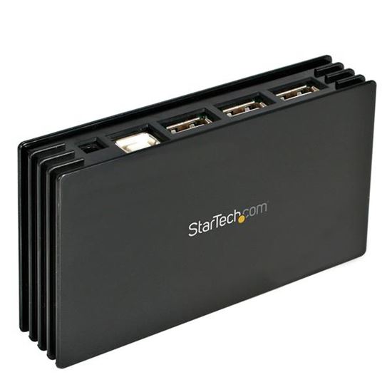 StarTech.com ST7202USB interface hub USB 2.0 480 Mbit/s Black 1