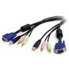 StarTech.com USBVGA4N1A6 KVM cable Black 1