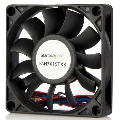 StarTech.com FAN7X15TX3 computer cooling system Computer case Fan 2.76" (7 cm) Black 1