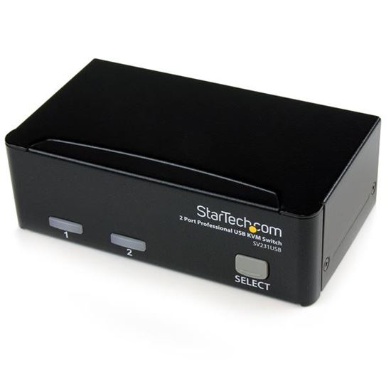StarTech.com SV231USB KVM switch Black 1