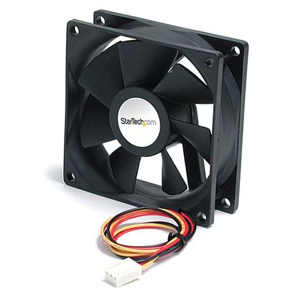 StarTech.com FAN9X25TX3L computer cooling system Computer case Fan 3.62" (9.2 cm) Black 1